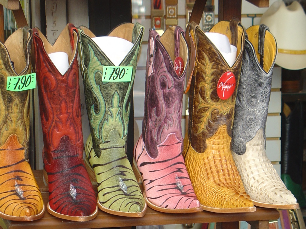 Fancy boots, Mexico